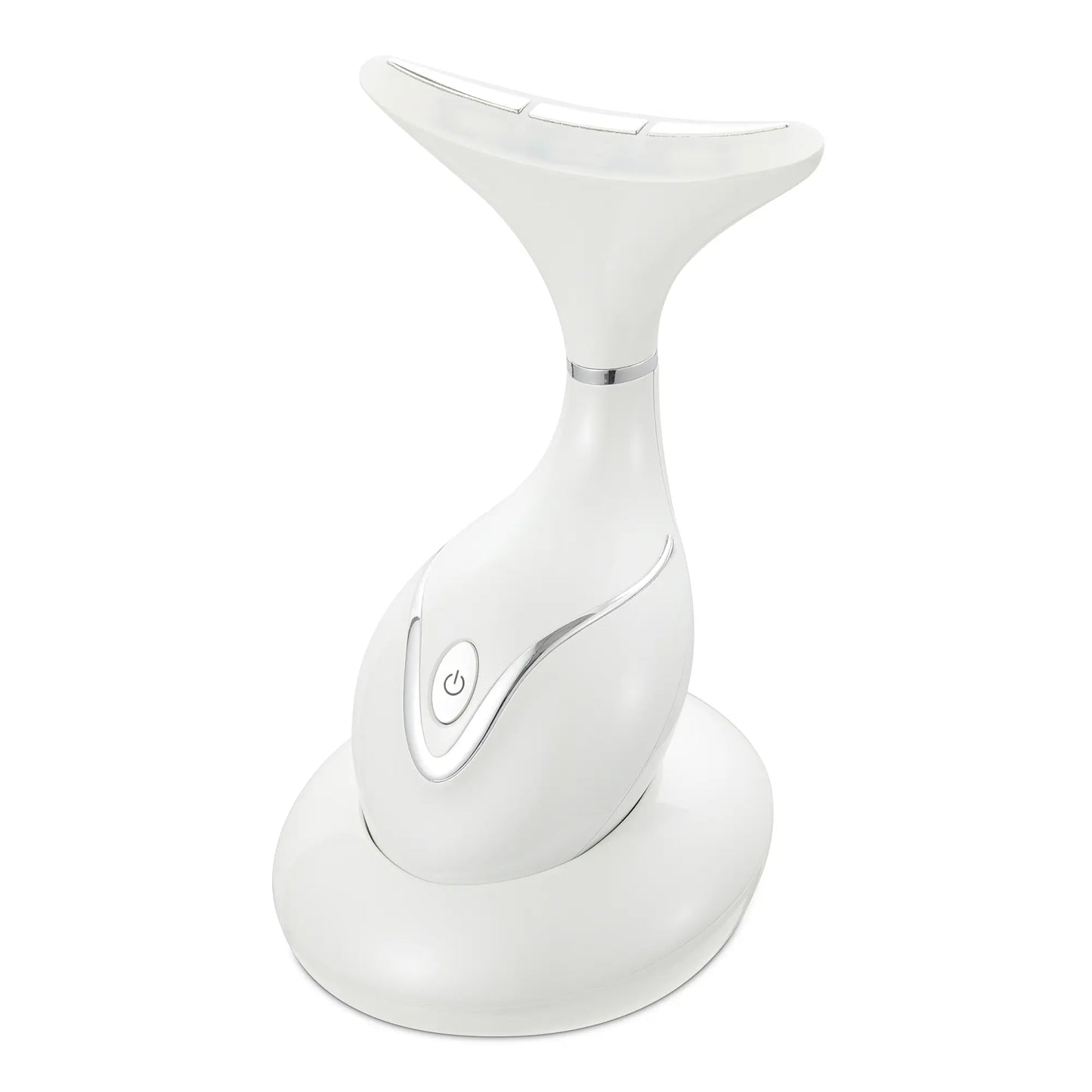 Revitalize Your Skin with the Iris Neck Face Massager - The Ultimate Pro Sculpting Tool for Glowing Radiance and Enhanced Absorption (Pink)